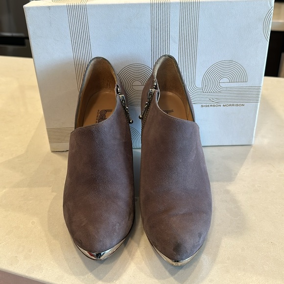 Sigerson Morrison taupe wedges - Picture 3 of 6